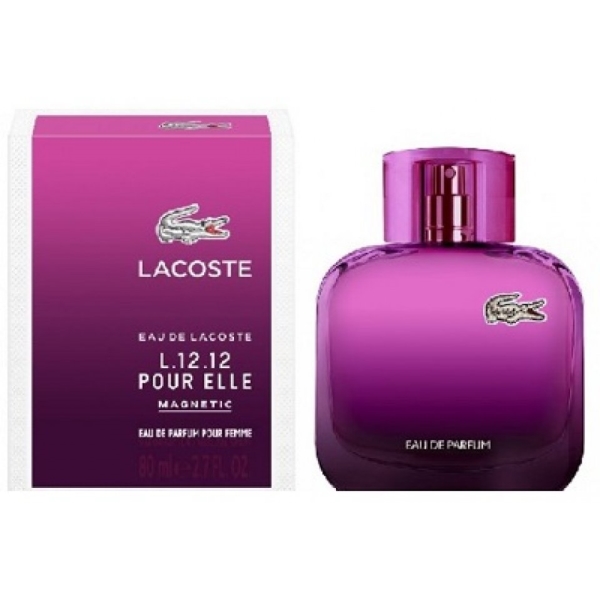 L12 MAGNETIC MORADO MUJER 80ML EDP LACOSTE