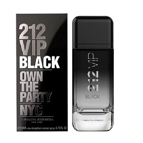 212 VIP BLACK 200ML HOMBRE CAROLINA HERRERA