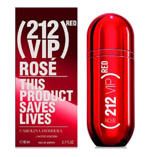 212-VIP-ROSE-RED.jpg 212 VIP ROSE RED MUJER 80ML EDP CAROLINA HERRERA - Image 1