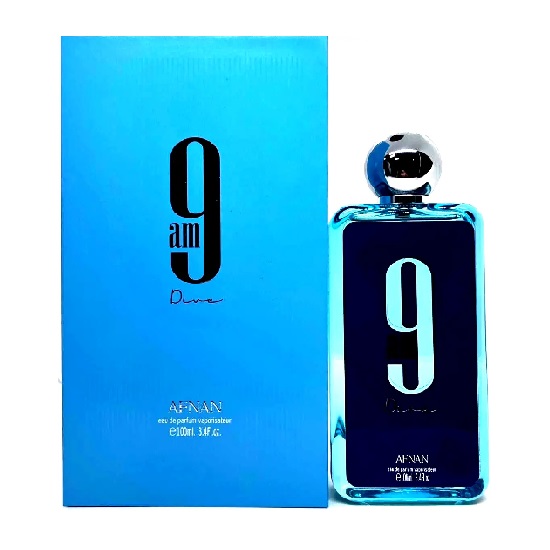 9-AM-DIVE-UNISEX-100ML-EDP-AFNAN.jpg 9 AM DIVE UNISEX 100ML EDP AFNAN - Image 1