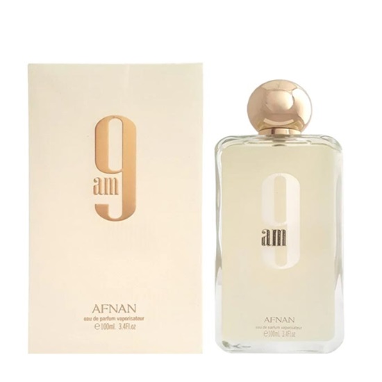 9AM-PERFUME-UNISEX.jpg 9 AM UNISEX DORADO 100ML EDP AFNAN - Image 1