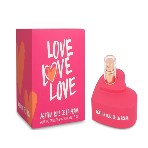 AGATHA RUIZ DE LA PRADA LOVE LOVE LOVE MUJER 80ML AGATHA RUIZ DE LA PRADA