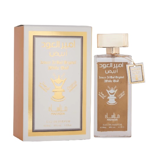 AMEER AL OUD ORIGINAL WHITE OUD UNISEX 100ML EDP MANASIK