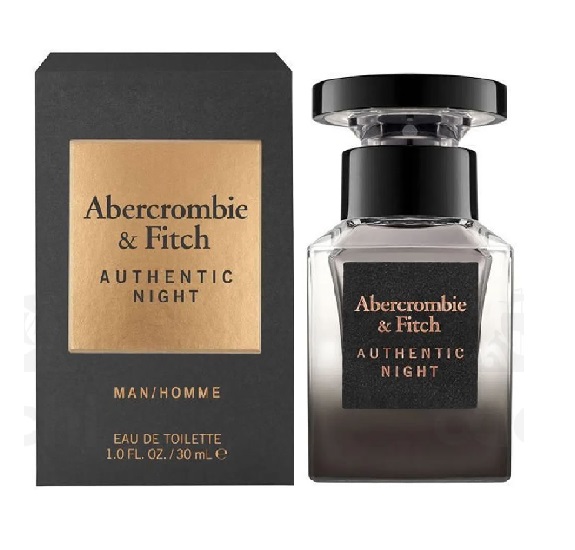 AUTHENTIC NIGHT HOMBRE 100ML EDT ABERCROMBIE & FITCH