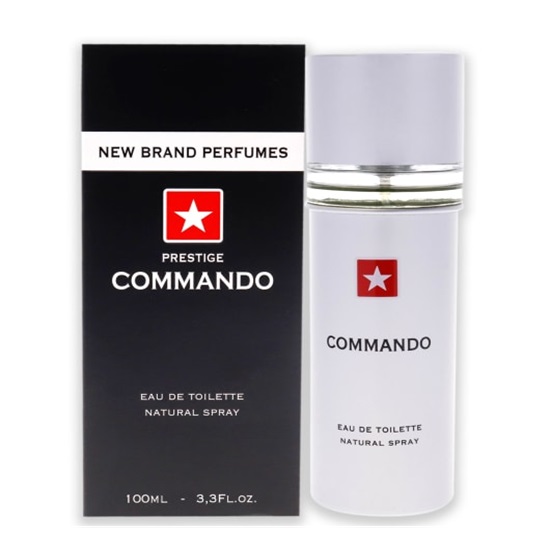 COMMANDO PRESTIGE HOMBRE 100ML EDT NEW BRAND PERFUMES