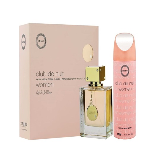 ESTUCHE ARMAF CLUB DE NUIT MUJER 2PZS 105ML EDP + SPLASH