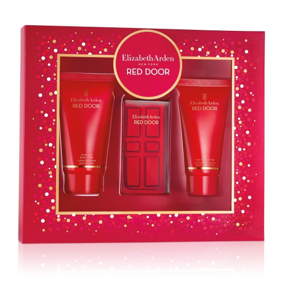 ESTUCHE ELIZABETH ARDEN RED DOOR MUJER 3PZS 100ML + CREMA + GEL