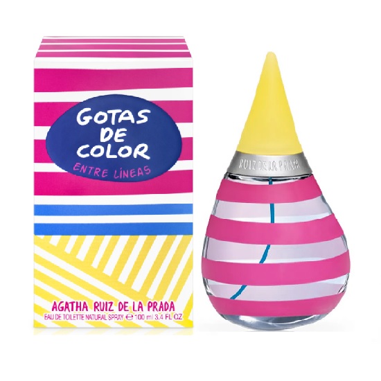 GOTAS DE COLOR ENTRE LINEAS MUJER 100ML EDT AGATHA RUIZ DE LA PRADA