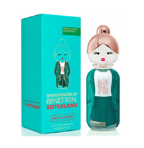 SISTERLAND GREEN JASMINE MUJER 80ML EDT BENETTON