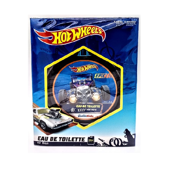 HOT WHEELS CARRO AZUL NIÑO 100ML EDT NEVADA