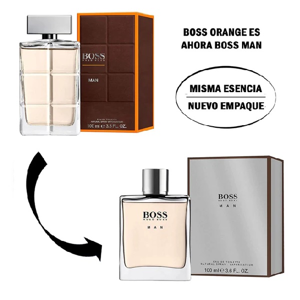 BOSS MAN ( HUGO ORANGE ) HOMBRE 100ML EDT HUGO BOSS