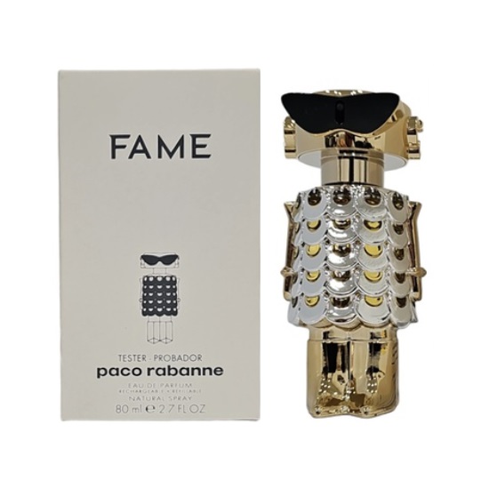 TESTER-PACO-RABANNE-FAME-MUJER-80ML-PERFUME.jpg TESTER PACO RABANNE FAME MUJER 80ML PERFUME - Image 1