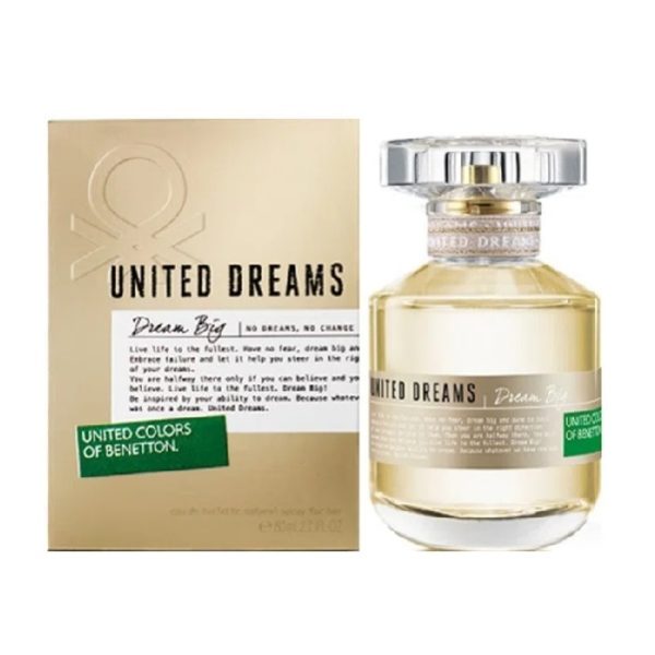 DREAM BIG DORADA MUJER 80ML EDT BENETTON
