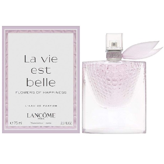 LA VIDA ES BELLA FLOWERS OF HAPPINESS MUJER 100ML EDP 75ML LANCOME