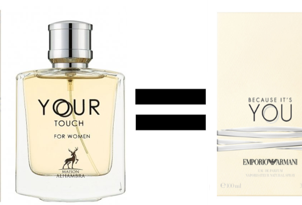 YOUR TOUCH DE MAISON ALHAMBRA MUJER 100ML EDP