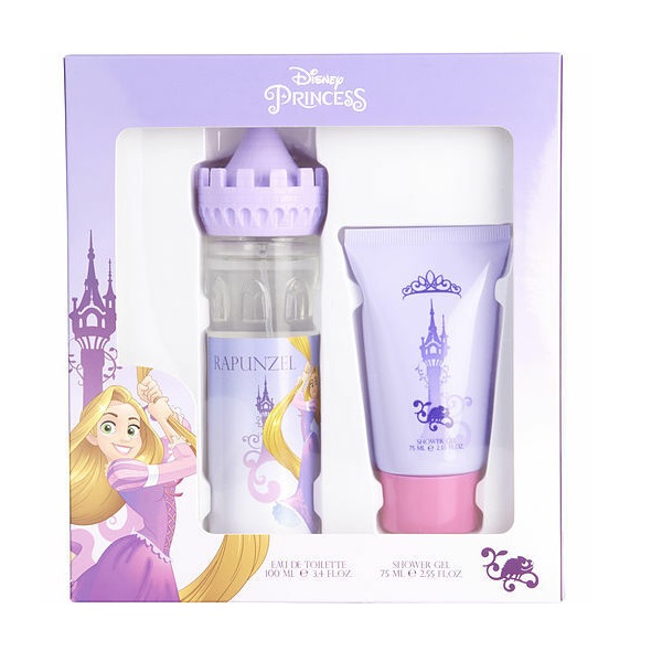 ESTUCHE DISNEY RAPUNZEL NIÑA 2PZS 100ML EDT + GEL DE BAÑO