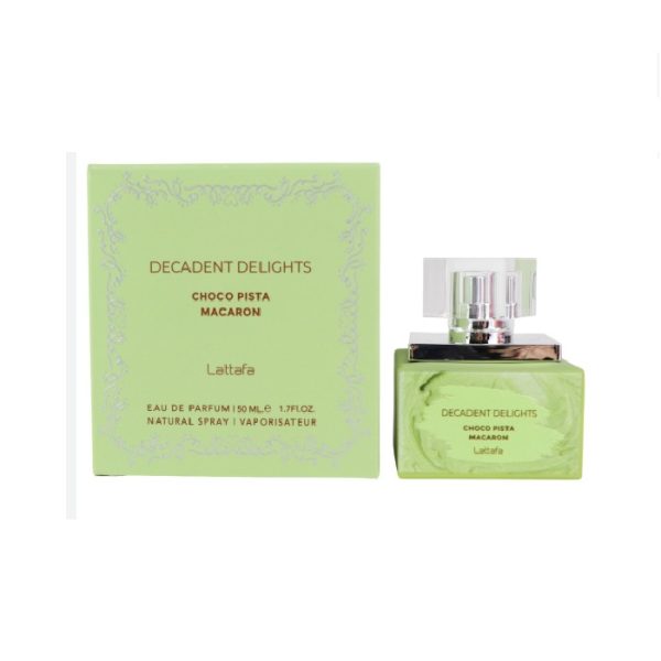 DECADENT DELIGHTS CHOCO PISTA MACARON UNISEX 50ML EDP LATTAFA